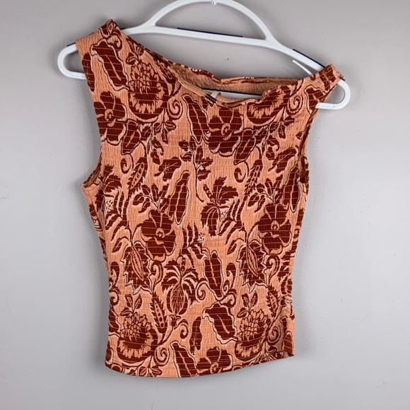 Free People Floral Patterned Women's Top small - Picture 3 of 5